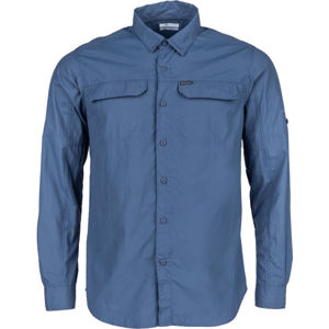 Columbia SILVER RIDGE 2.0 LONG SLEEVE SHIRT modrá M - Pánská košile