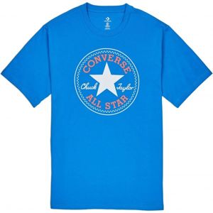 Converse CHUCK PATCH TEE modrá M - Pánské triko