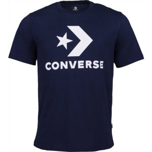 Converse STAR CHEVRON TEE tmavě modrá XXL - Pánské tričko