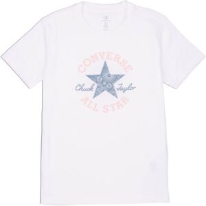 Converse CHUCK PATCH INFILL TEE Dámské tričko, růžová, velikost M