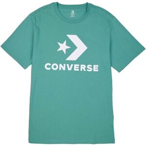 Converse STANDARD FIT CENTER FRONT LARGE LOGO STAR CHEV SS TEE Unisexové tričko, světle modrá, velikost XXS