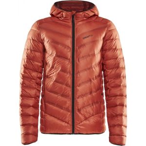 Craft LIGHTWEIGHT DOWN Pánská zimní bunda, oranžová, velikost XL