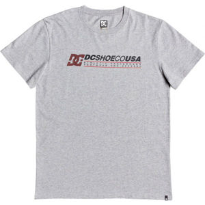 DC LONGERSS M TEES šedá XL - Pánské tričko