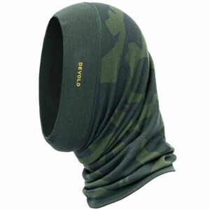 Devold KVITEGGA HEADOVER Multifunkční šátek, tmavě zelená, velikost UNI