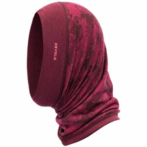 Devold KVITEGGA HEADOVER Multifunkční šátek, fialová, veľkosť UNI