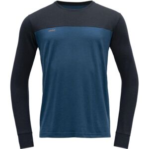 Devold NORANG MERINO 150 SHIRT Pánské triko, tmavě modrá, velikost XL