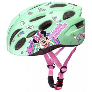 Disney MINNIE Dětská helma na kolo, světle zelená, velikost
