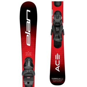Elan FORMULA RED JRS + EL 4.5 GW Dětské sjezdové lyže, červená, veľkosť 110