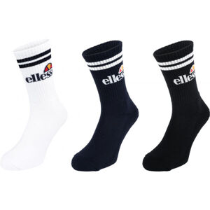 ELLESSE PULLO 3Pk SOCKS Ponožky, černá, velikost 47/49