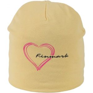 Finmark CHILDREN’S HAT Zimní čepice, růžová, veľkosť UNI