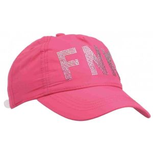 Finmark DĚTSKÁ LETNÍ ČEPICE Letní dětská sportovní čepice, Růžová,Stříbrná, velikost