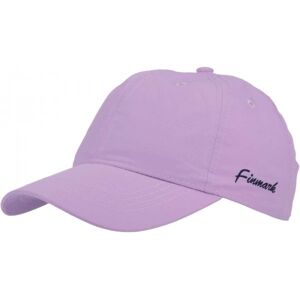 Finmark DĚTSKÁ LETNÍ ČEPICE Letní dětská baseballová čepice, fialová, velikost os