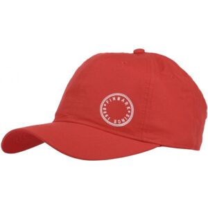 Finmark LETNÍ ČEPICE Letní baseballová čepice, červená, velikost os