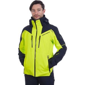 Fischer RC4 Pánská lyžařská bunda, reflexní neon, veľkosť L