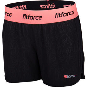 Fitforce RONY černá XS - Dámské fitness šortky
