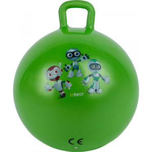 Fitforce HOPPERBALL 55 Dětský skákací míč, zelená, veľkosť 55