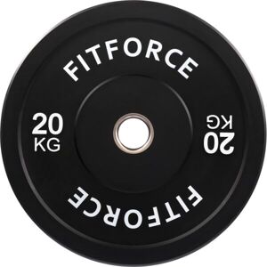 Fitforce PLRO 20 KG x 50 MM Nakládací kotouč, černá, velikost
