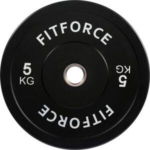 Fitforce PLRO 5 KG x 50 MM Nakládací kotouč, černá, veľkosť 5 KG