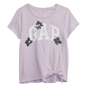 GAP ELV LOGO Dívčí tričko, fialová, veľkosť XL