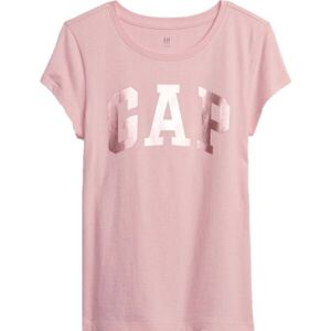 GAP VALUE LOGO Dívčí tričko, růžová, veľkosť M