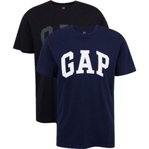 GAP BASIC LOGO PACK Pánské tričko, tmavě modrá, veľkosť XL