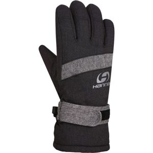Hannah CLIO Dětské zateplené rukavice, černá, velikost 13-14