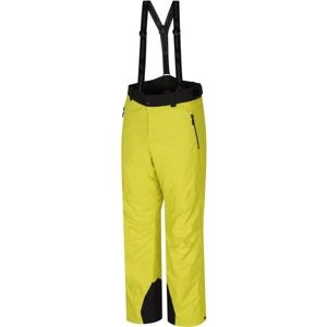 Hannah LARRY Pánské lyžařské kalhoty, žlutá, velikost S