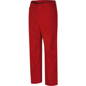 Hannah SIKY Pánské outdoorové kalhoty, Červená,Černá, velikost