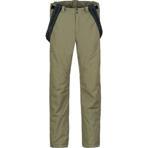 Hannah SLATER FD Pánské lyžařské kalhoty, khaki, veľkosť XL