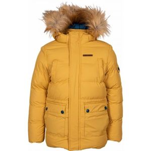 Head NATE Dětská zimní bunda, žlutá, velikost 116-122
