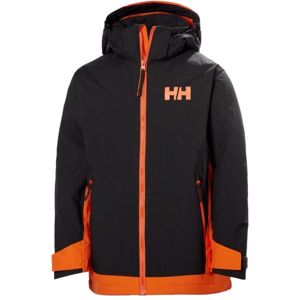 Helly Hansen JR HILLSIDE JACKET černá 8 - Dětská lyžařská bunda