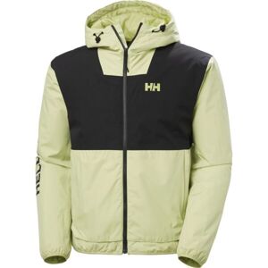 Helly Hansen ERVIK INS RAIN Pánská zateplená bunda, světle zelená, velikost L