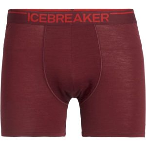Icebreaker ANTOMICA BOXERS červená XL - Pánské funkční boxerky