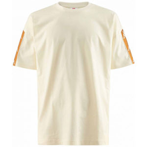Kappa BANDA 10 COZY Pánské triko , bílá, velikost S