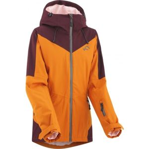 KARI TRAA BUMP Dámská lyžařská bunda, oranžová, veľkosť XS