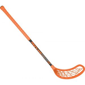 Kensis 4KIDS 35 Florbalová hokejka, Oranžová, velikost 65