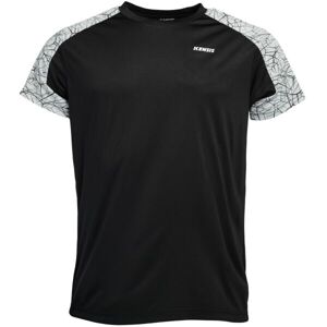 Kensis KARLOS SNR Pánské sportovní triko, černá, velikost M