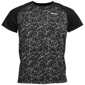Kensis MORNY Pánské sportovní triko, černá, velikost M