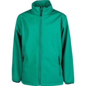 Kensis RORI JR Chlapecká softshellová bunda, zelená, velikost 164-170