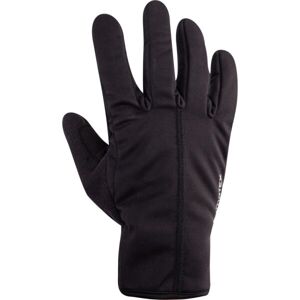 Klimatex ANDUIN Unisex softshellové rukavice, černá, velikost L