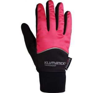 Klimatex DIOGO Softshellové rukavice, černá, velikost M