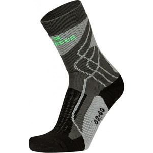 Klimatex OUTDOOR Sportovní ponožky, šedá, velikost