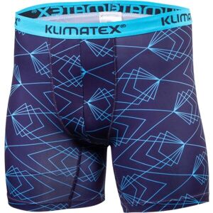 Klimatex VIVRE Pánské boxerky, Modrá,Světle modrá, velikost L