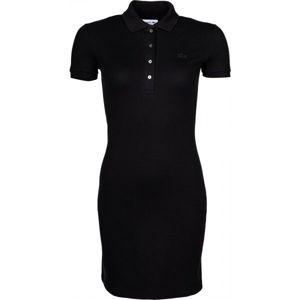 Lacoste CLASSIC POLO DRESS černá S - Dámské šaty