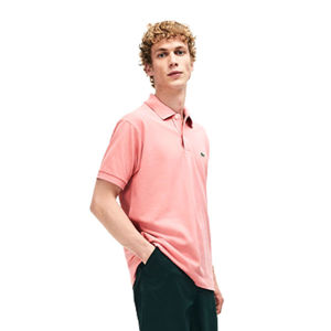 Lacoste S/S BEST POLO světle růžová XL - Pánské polo tričko
