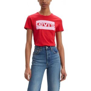 Levi's THE PERFECT TEE červená XS - Dámské tričko