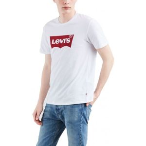 Levi's GRAPHIC SET-IN NECK Pánské tričko, bílá, velikost L