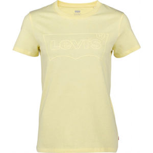 Levi's CORE THE PERFECT TEE Dámské tričko, Žlutá, velikost M