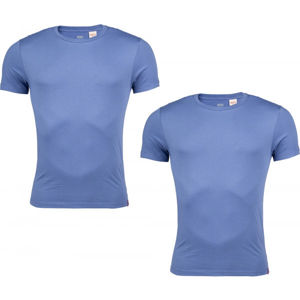 Levi's SLIM 2PK CREWNECK 1 Pánské tričko, modrá, veľkosť S