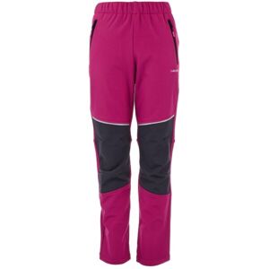 Lewro BENET Dívčí softshellové kalhoty, fialová, velikost 128-134